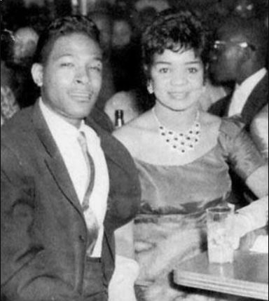 Anna Gordy Gaye with her ex-husband Marvin Gaye